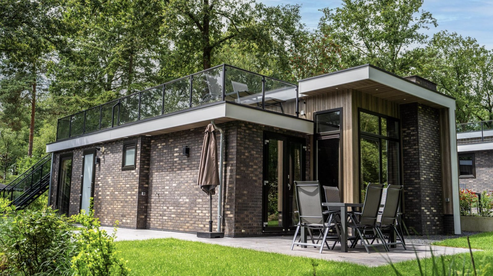 Vakantiewoning Boszicht XL Luxe - 6 persoons